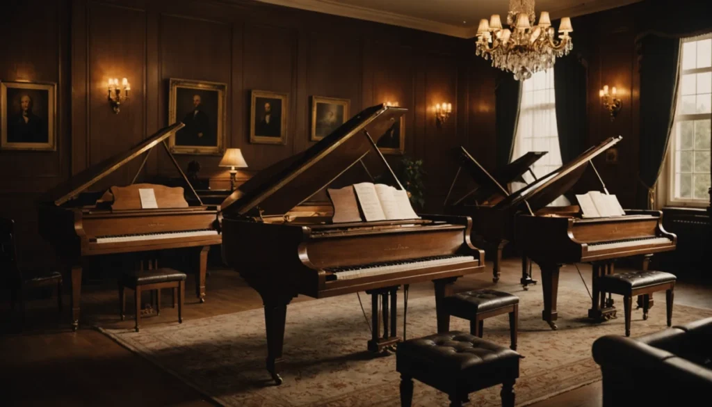 Différents types de pianos
